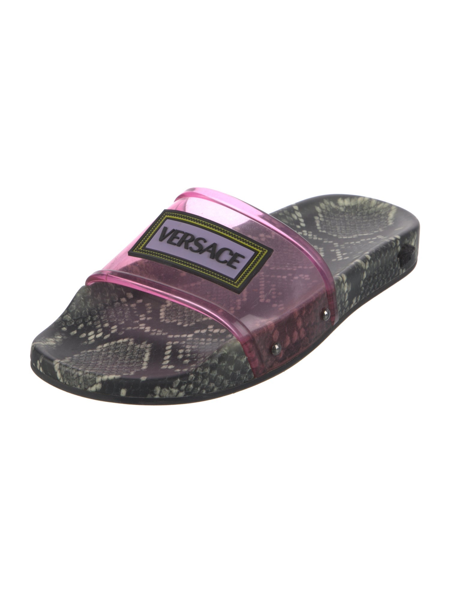 Versace Medusa Insignia Rubber Slides