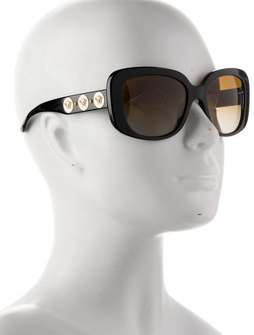 Versace Square Gradient Sunglasses