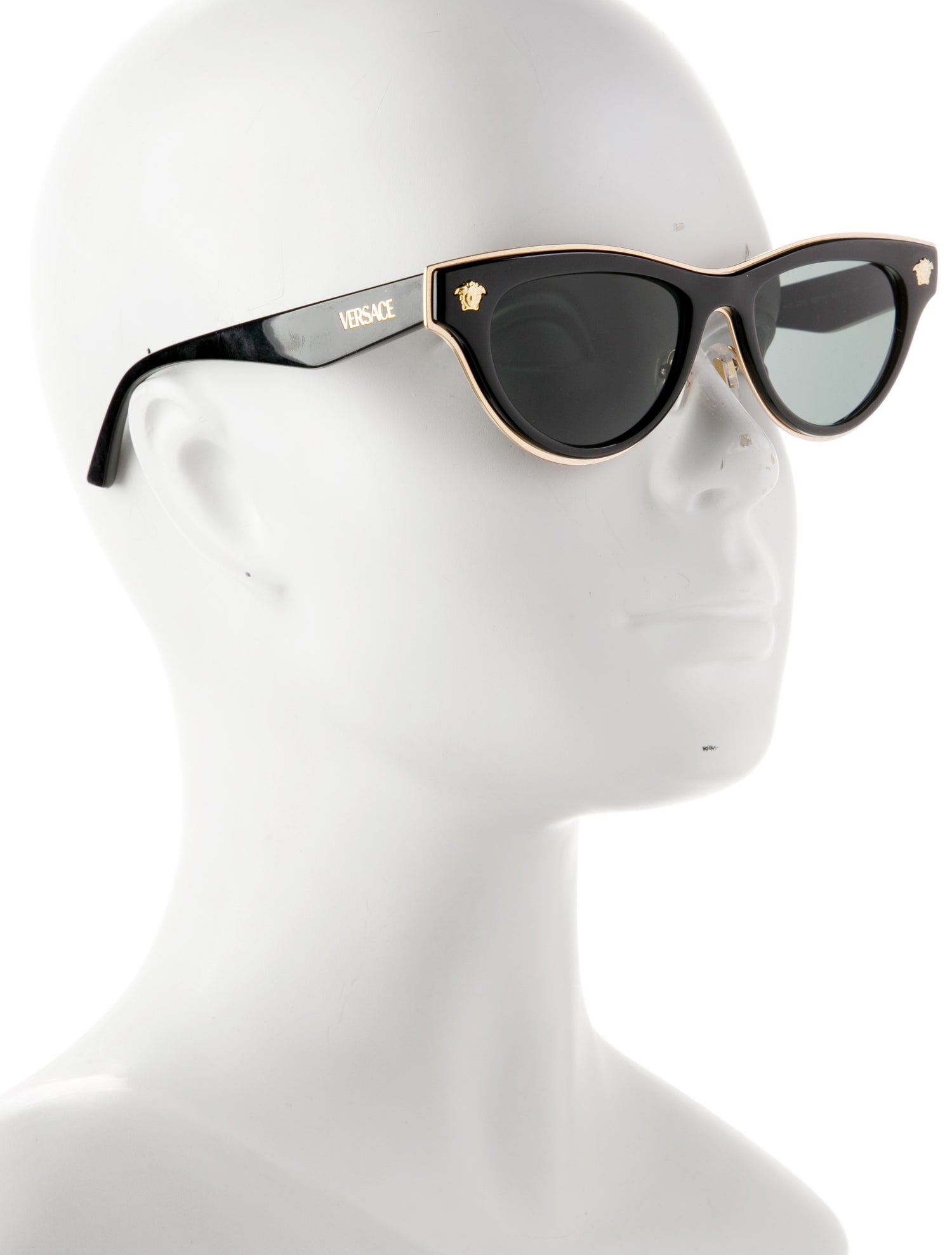 Versace Medusa Insignia Wayfarer Sunglasses