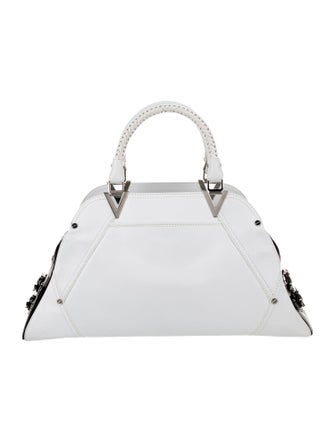 Versace Leather Top Handle Bag