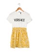 Versace Girls' Casual Printed Dress