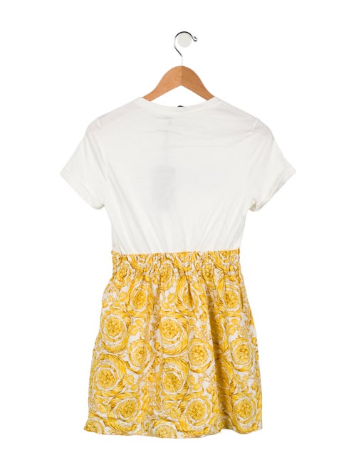 Versace Girls' Casual Printed Dress