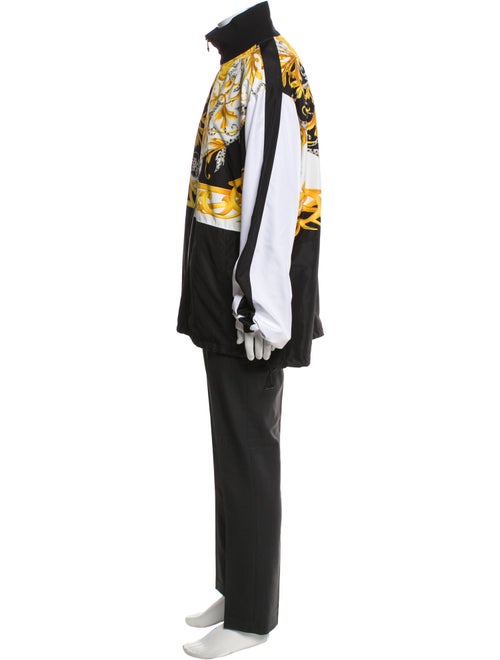 Versace Graphic Print Windbreaker