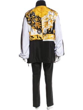 Versace Graphic Print Windbreaker