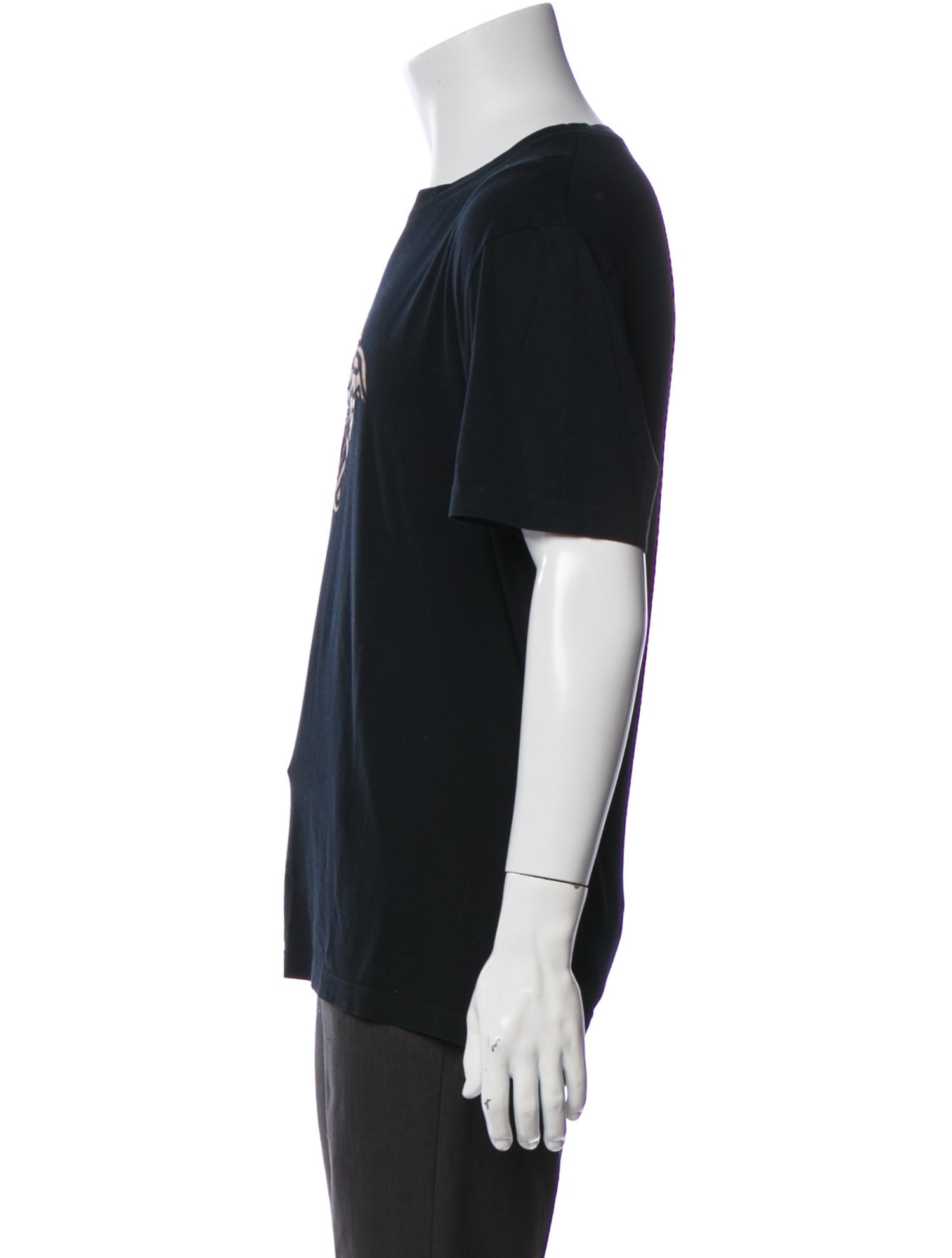 Versace Graphic Print Crew Neck T-Shirt