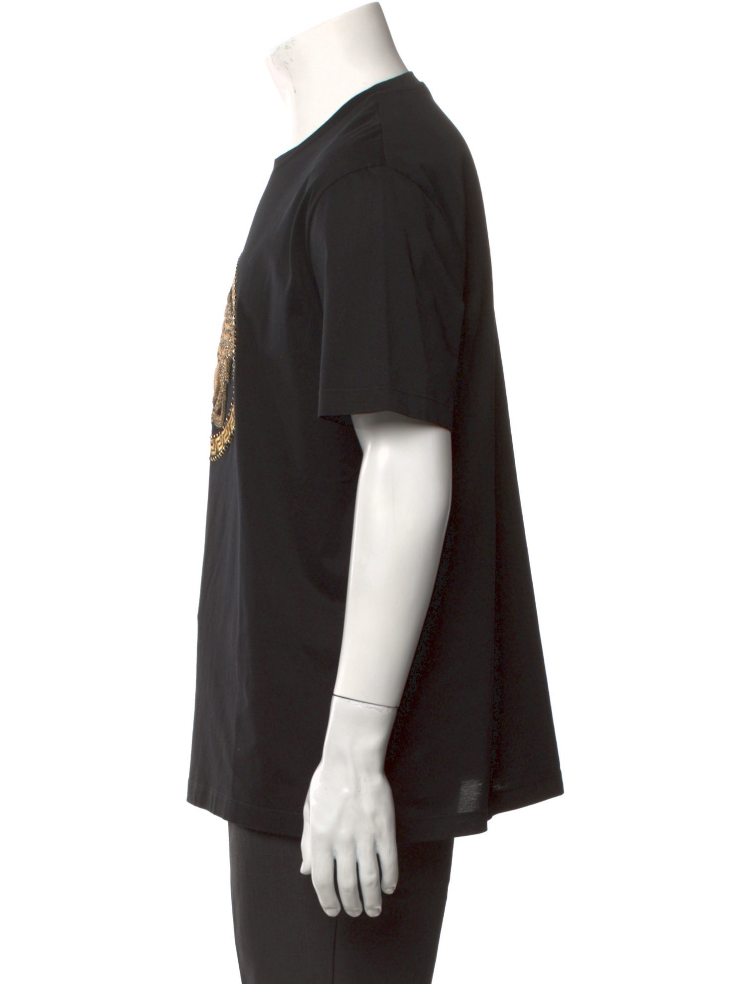 Versace Graphic Print Crew Neck T-Shirt