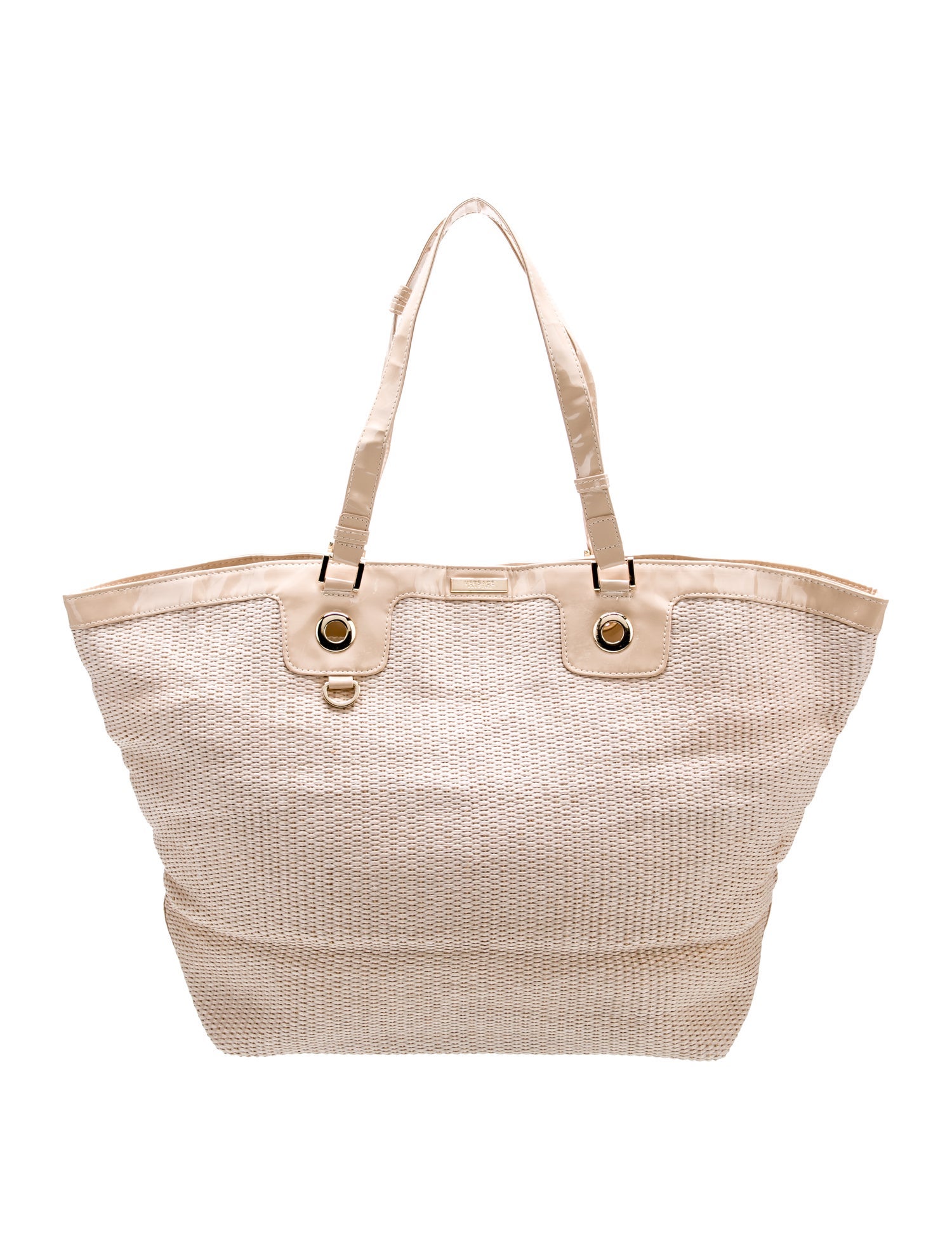 Versace Raffia Tote