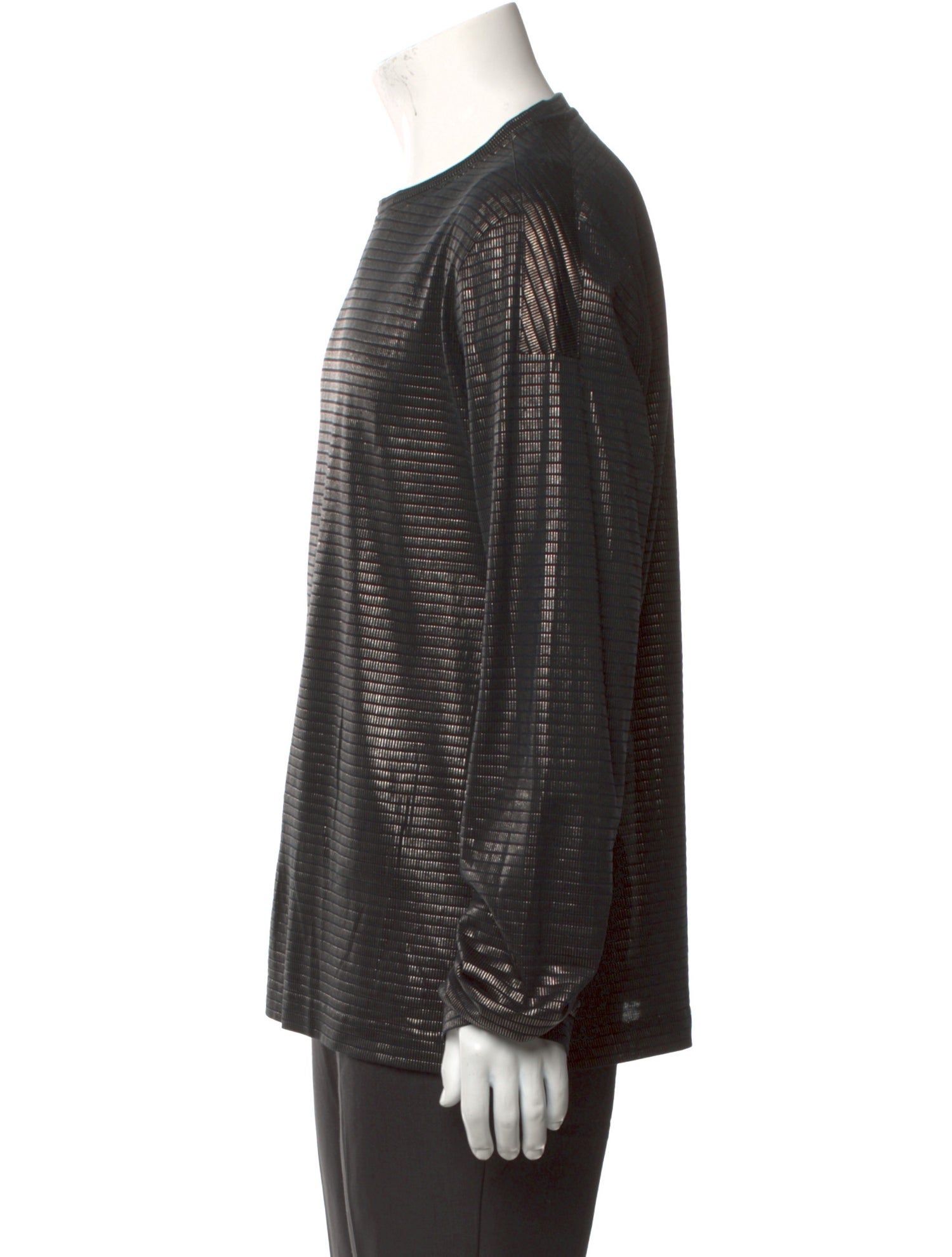 Versace Crew Neck Long Sleeve Jersey