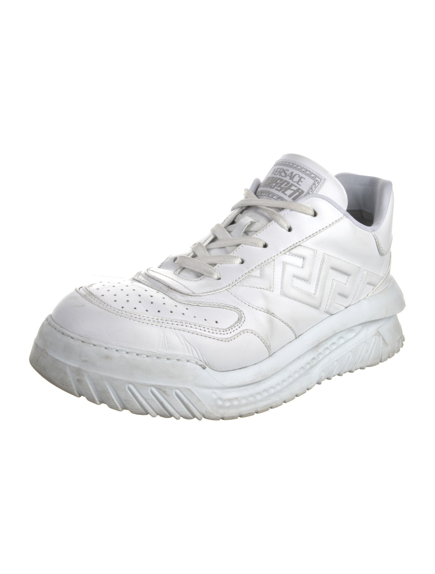 Versace Leather Sneakers