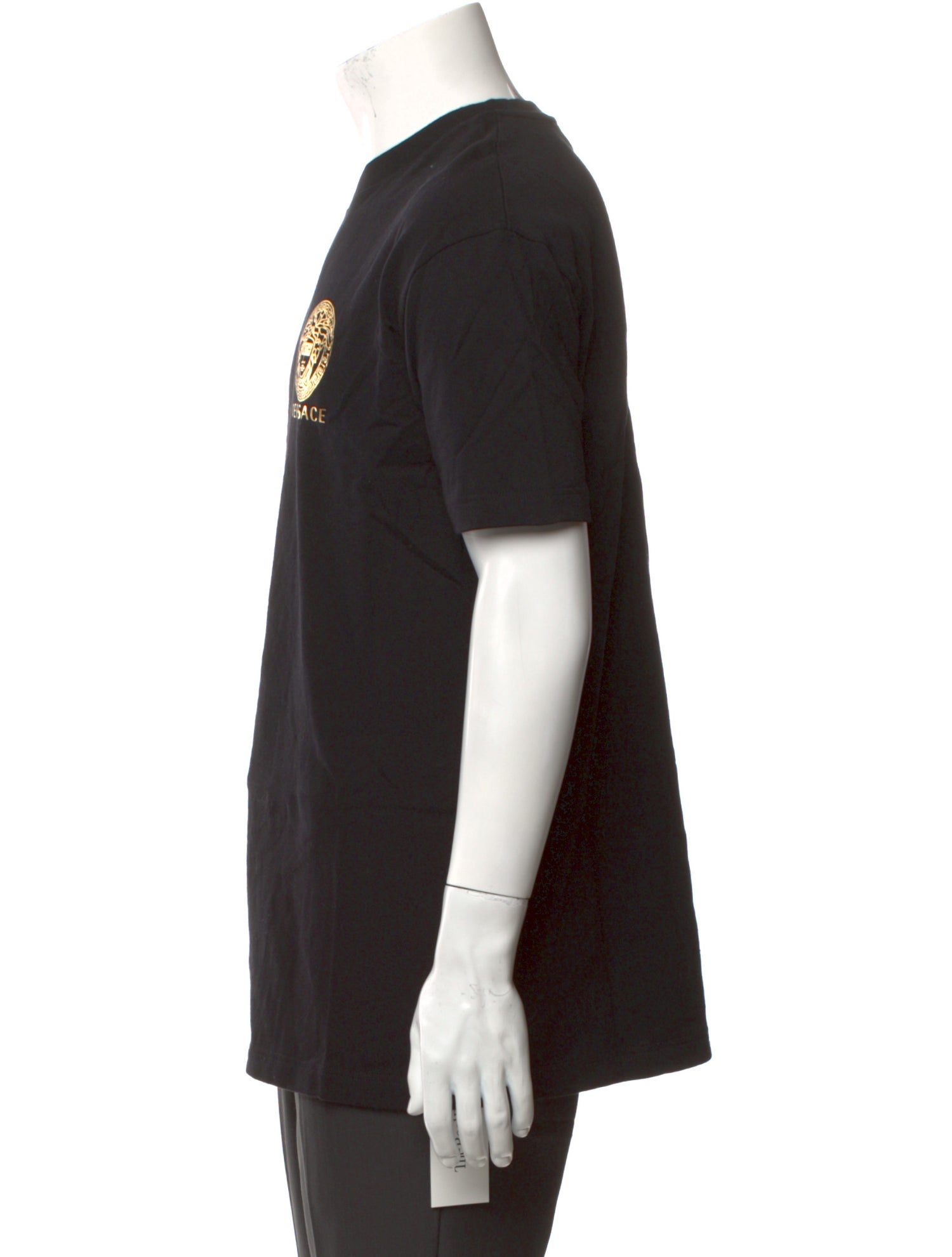 Versace Graphic Print Crew Neck T-Shirt