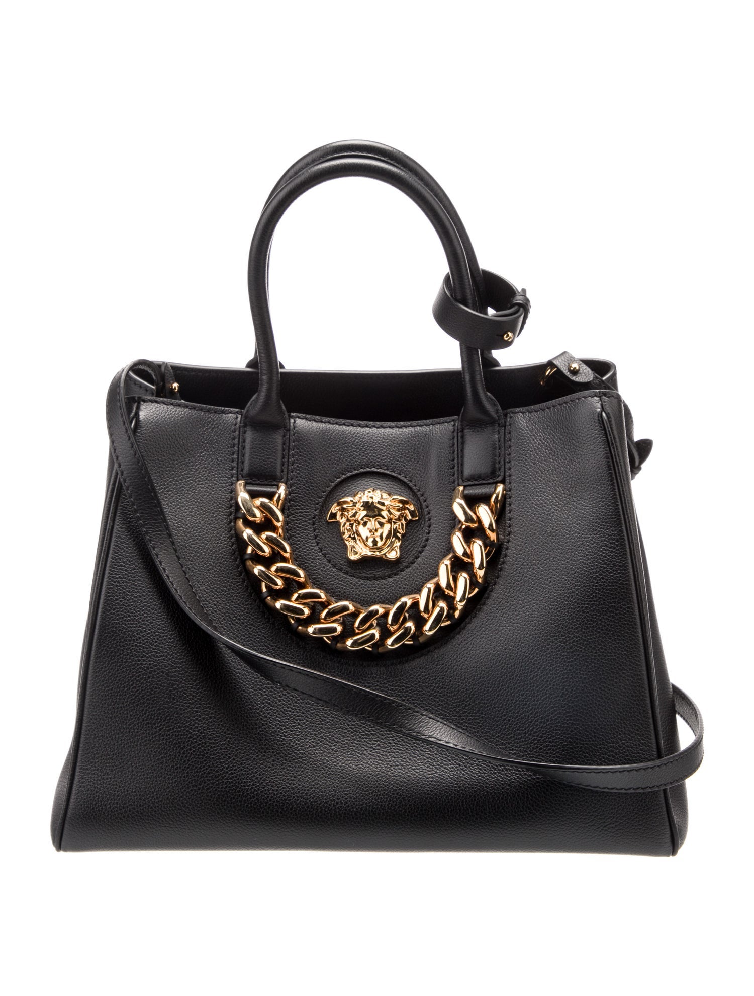 Versace Leather Shoulder Bag