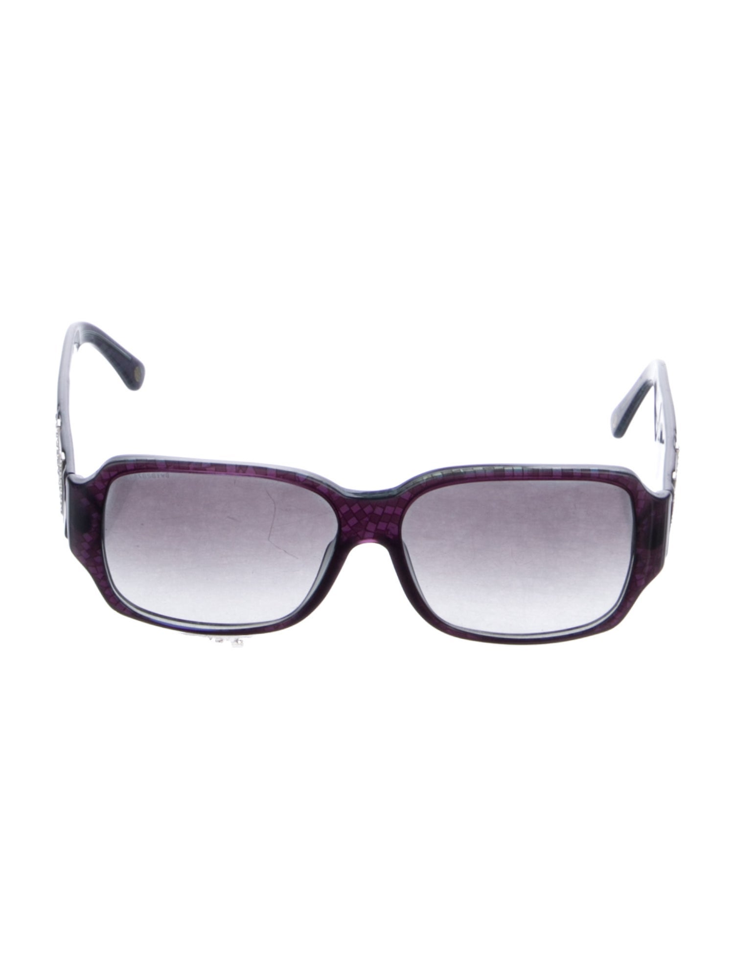 Versace Square Gradient Sunglasses