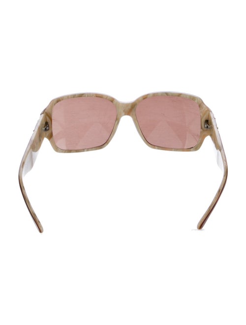 Versace Square Tinted Sunglasses