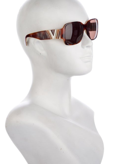 Versace Square Tinted Sunglasses
