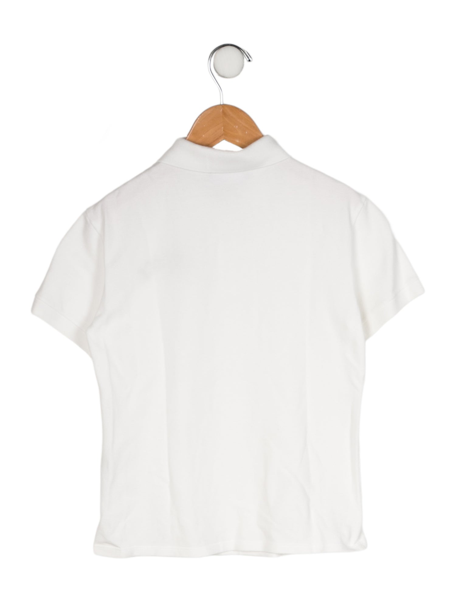 Versace Boys' Embroidered Short Sleeve Polo Shirt