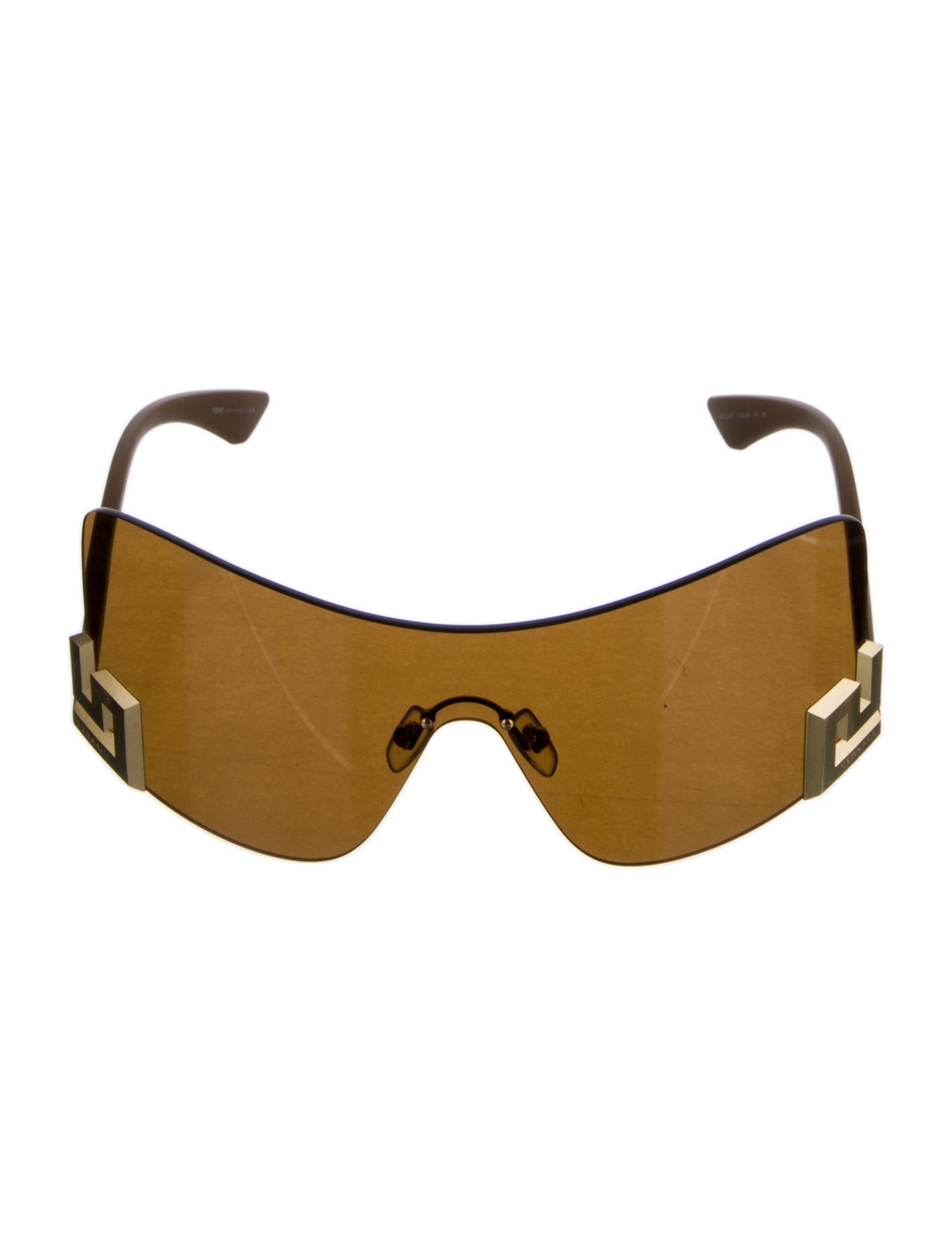 Versace Shield Tinted Sunglasses