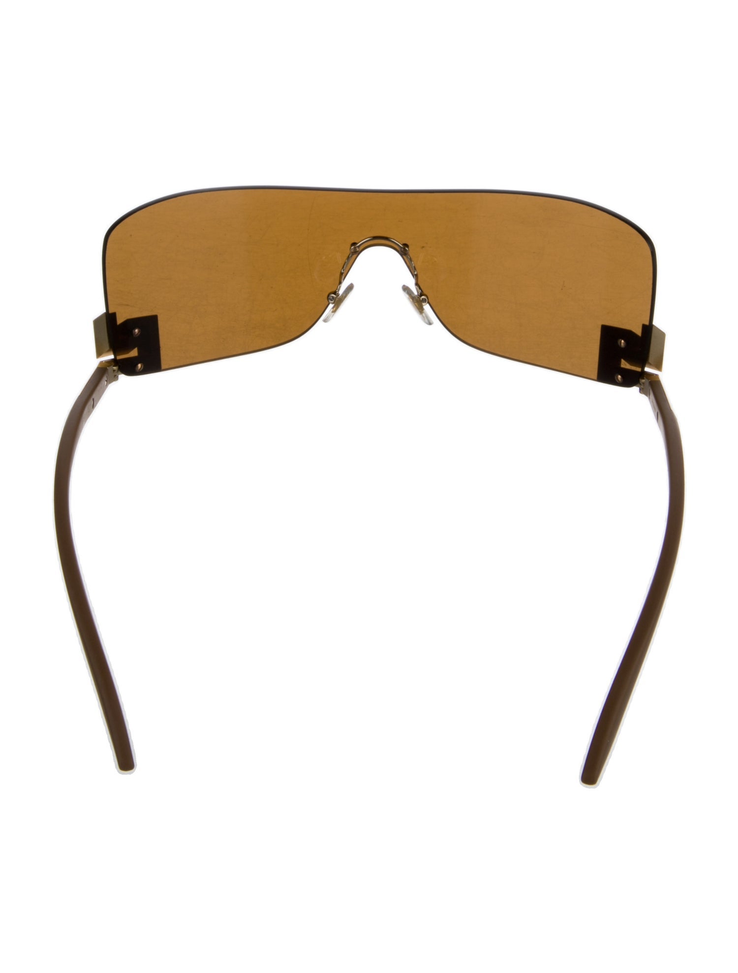 Versace Shield Tinted Sunglasses