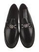 Versace Leather Dress Loafers