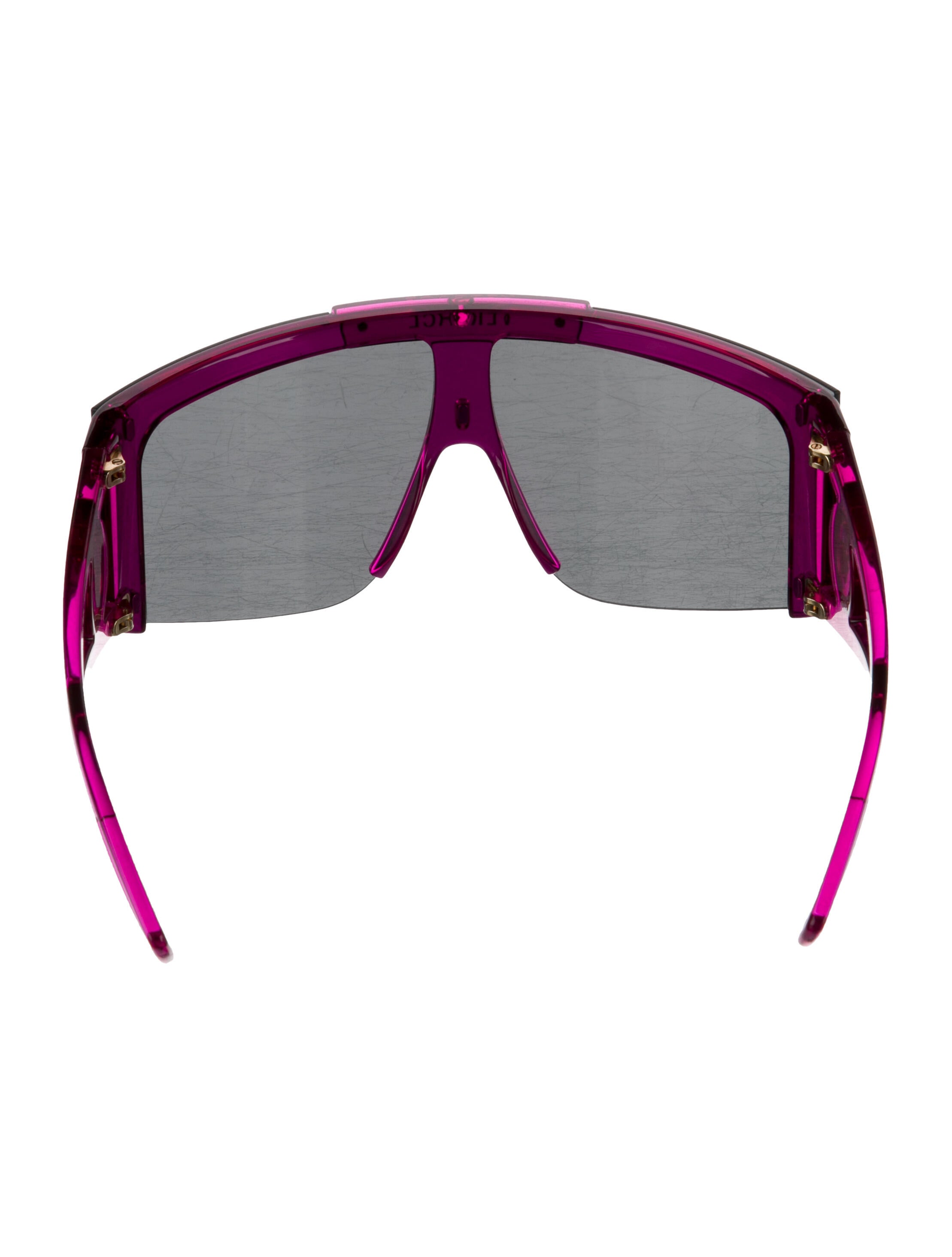 Versace Shield Tinted Sunglasses