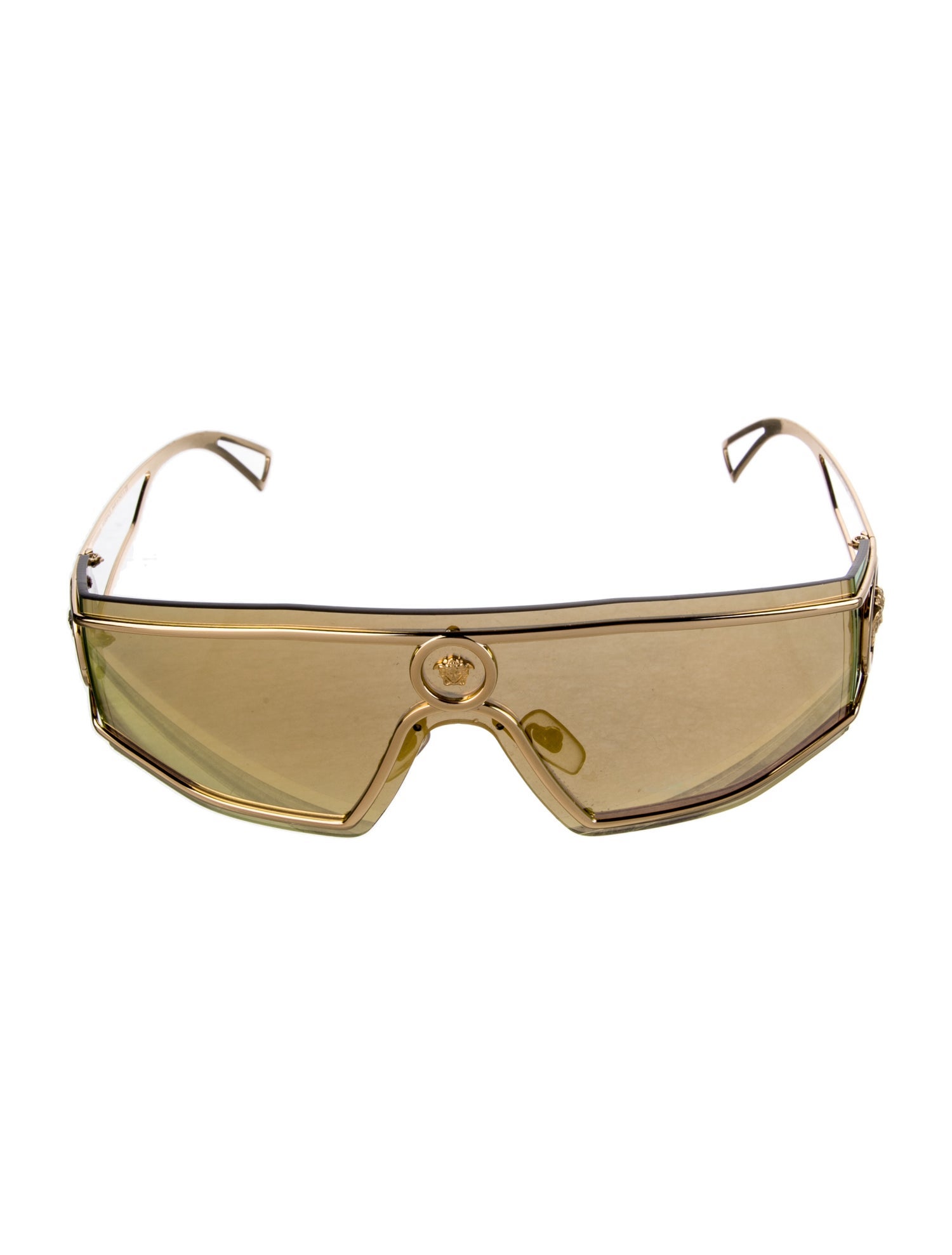 Versace Shield Tinted Sunglasses
