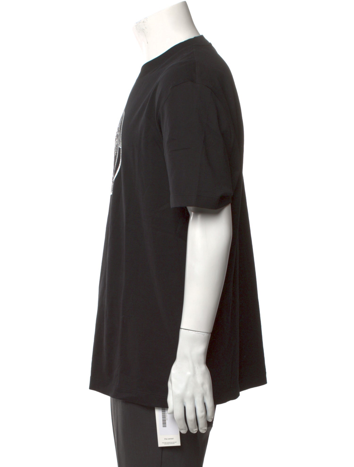 Versace Graphic Print Crew Neck T-Shirt