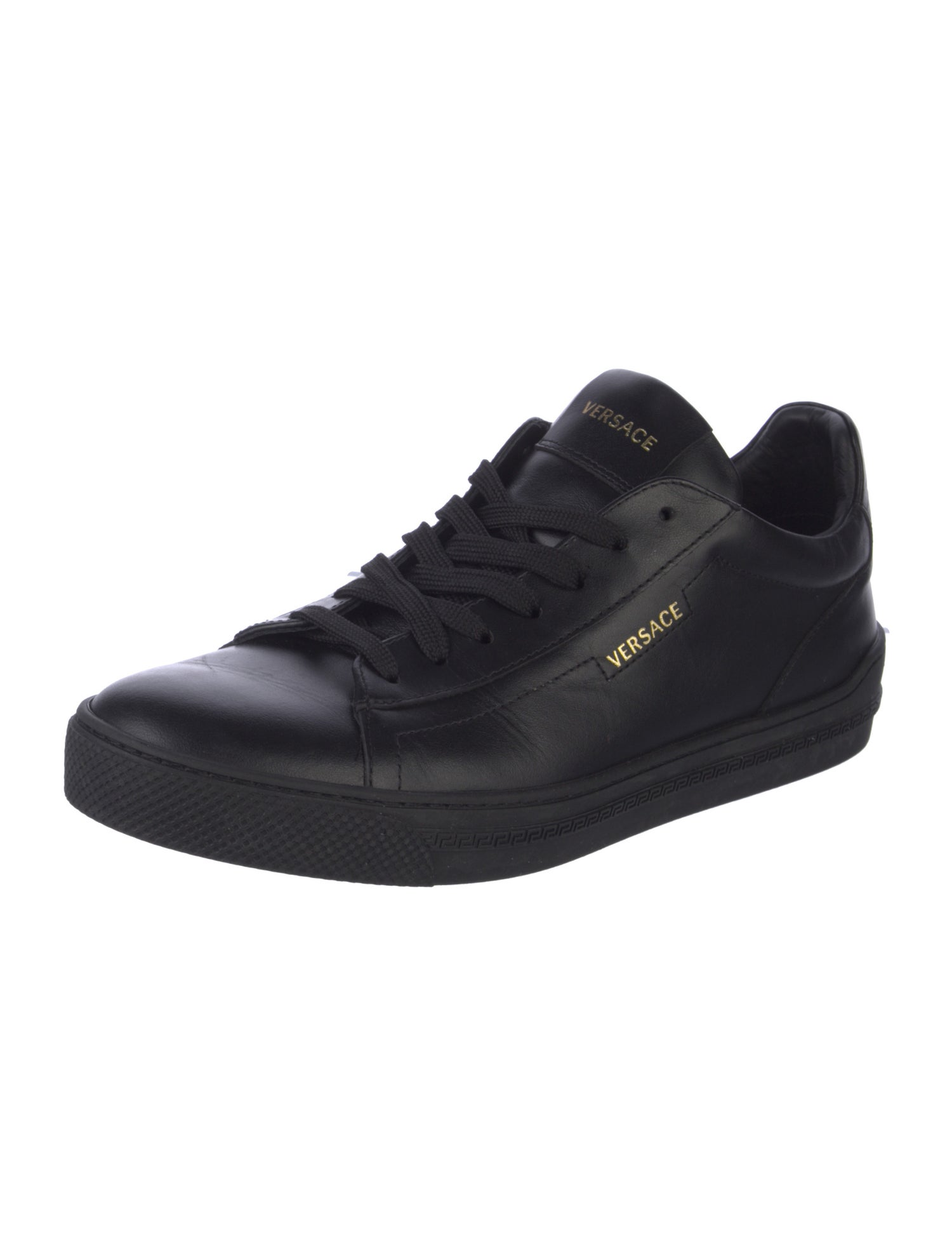 Versace Leather Sneakers