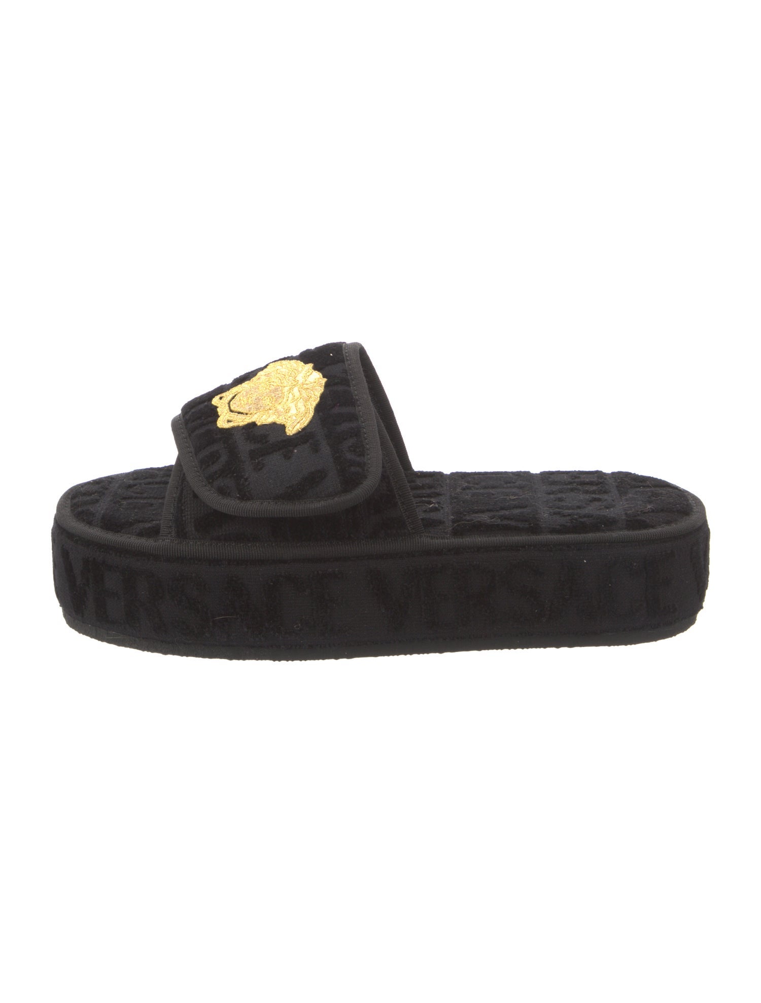 Versace Velvet Slippers