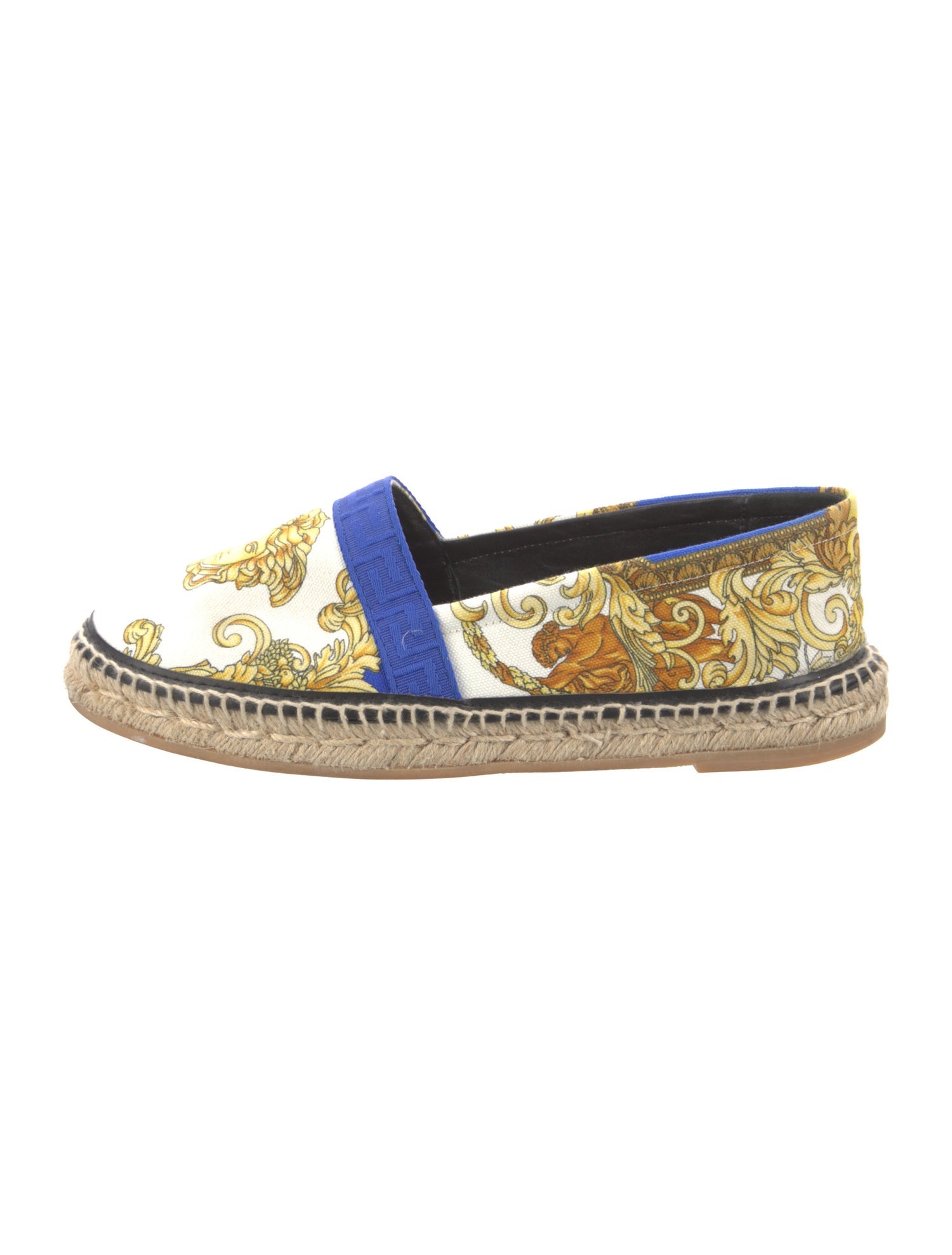 Versace Canvas Printed Espadrilles