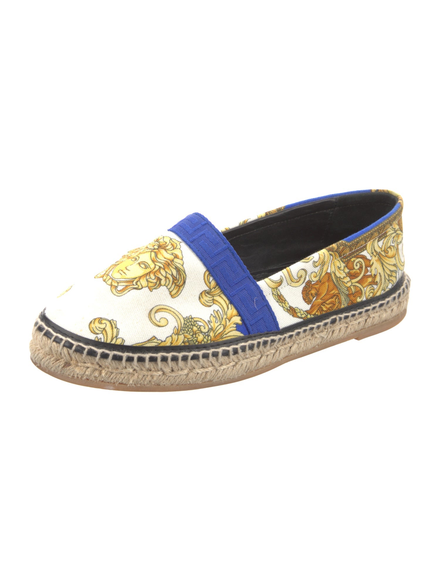 Versace Canvas Printed Espadrilles