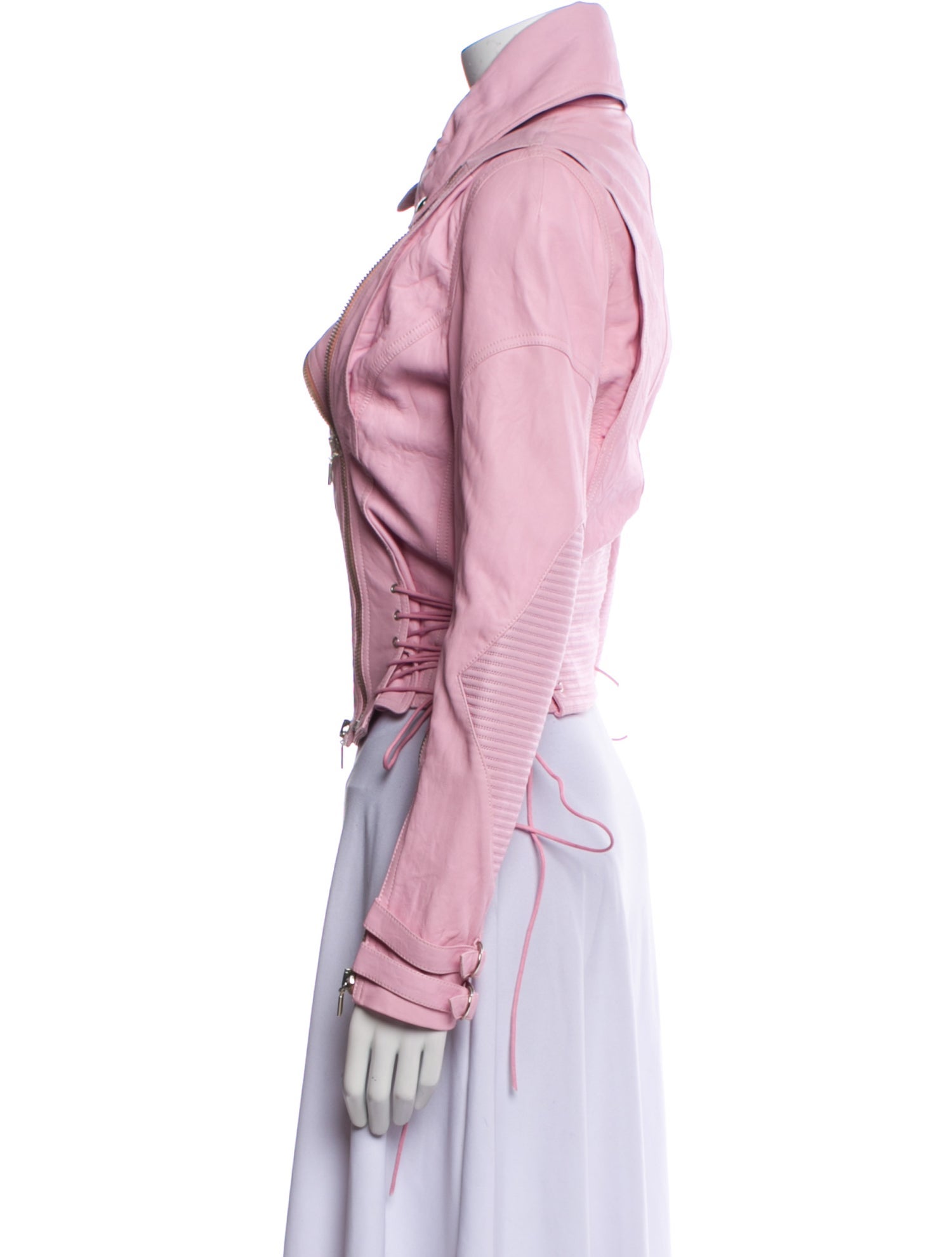 Versace Leather Biker Jacket