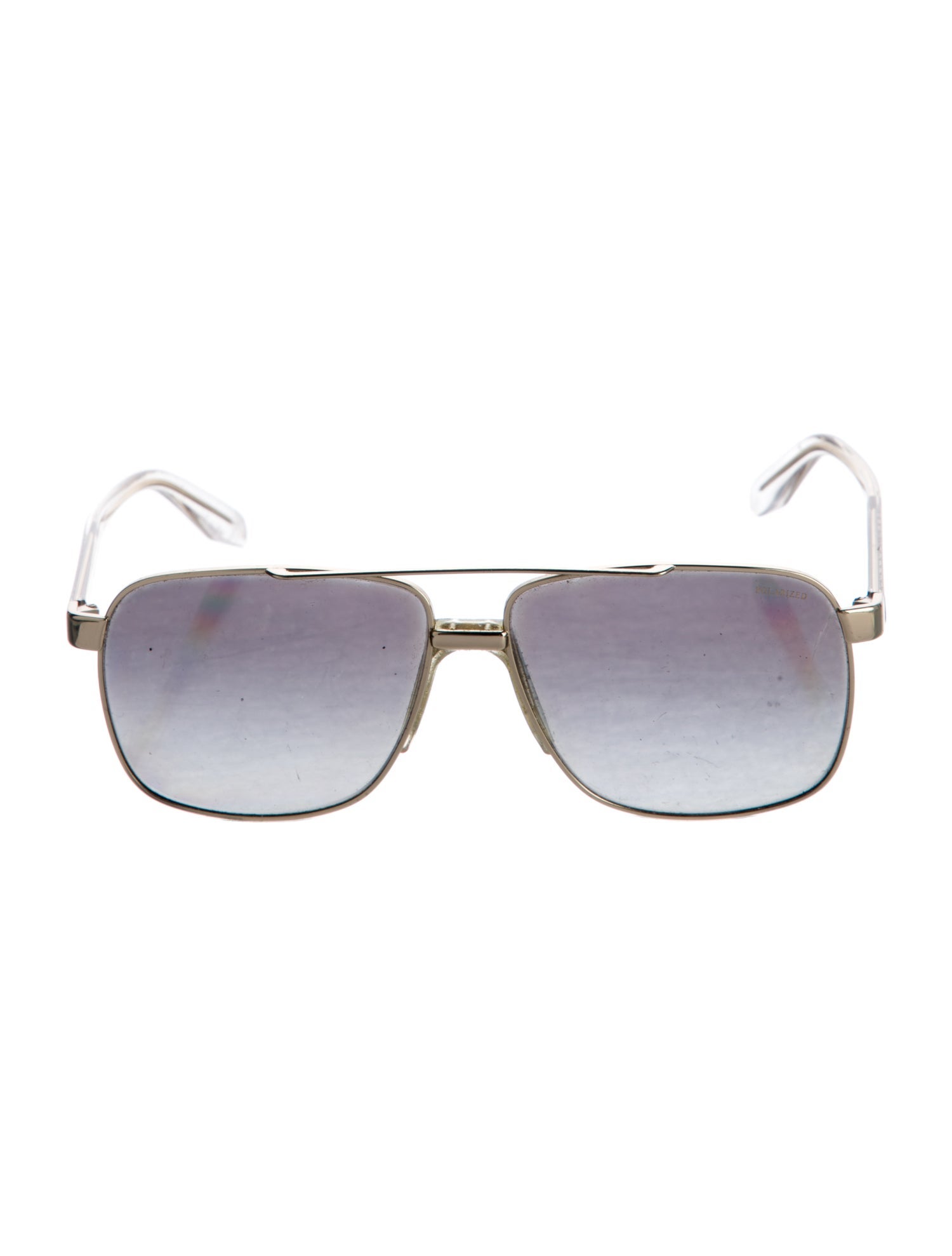 Versace Aviator Gradient Sunglasses