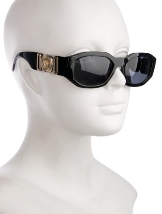 Versace Medusa Insignia Square Sunglasses
