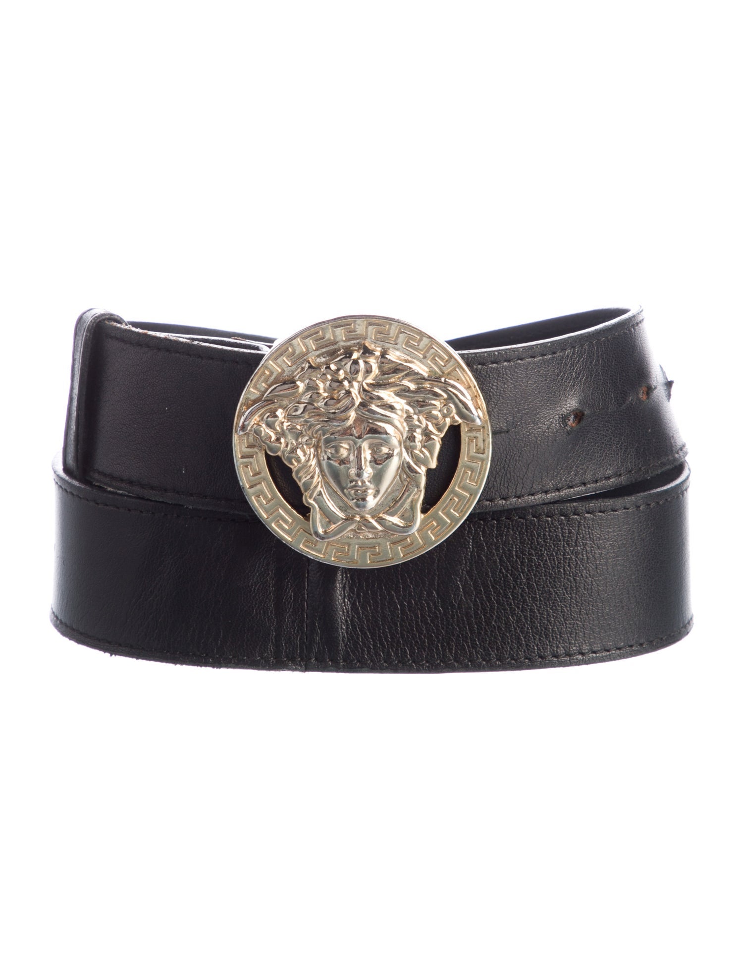 Versace Medusa Insignia Skinny Belt Kit