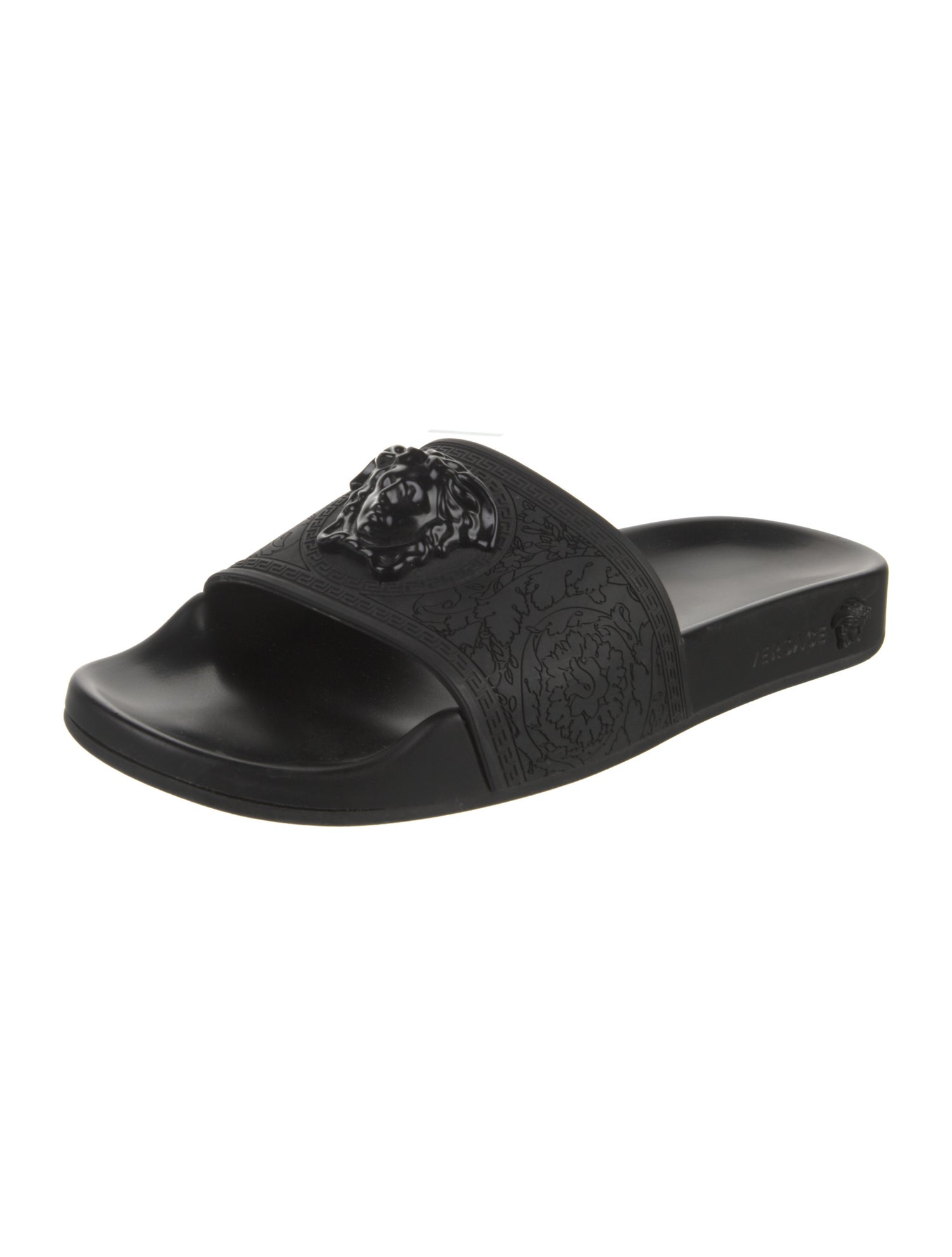 Versace Medusa Insignia Rubber Slides