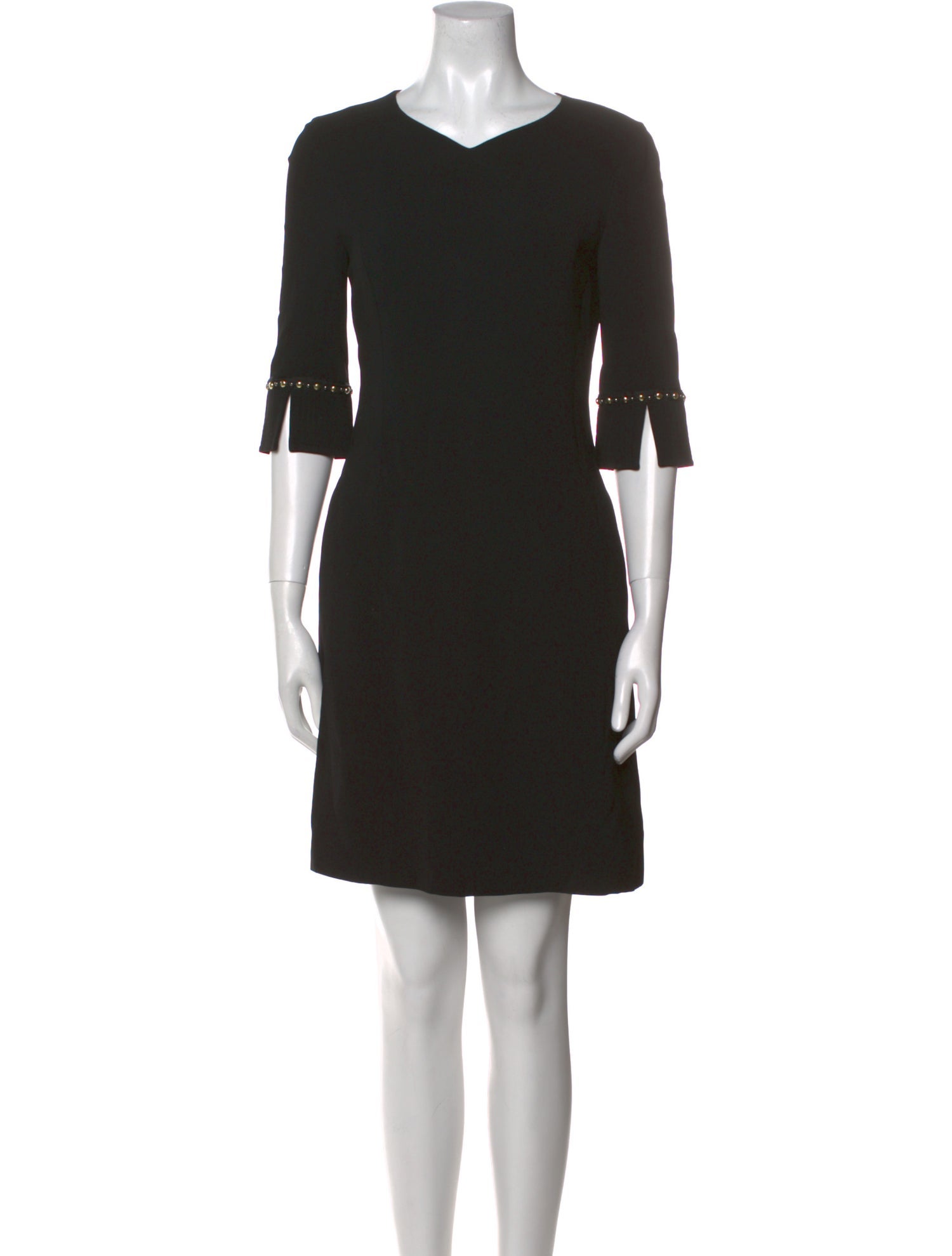 Versace V-Neck Mini Dress