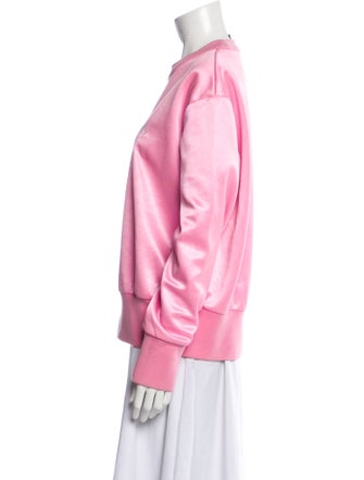 Versace Graphic Print Crew Neck Sweatshirt