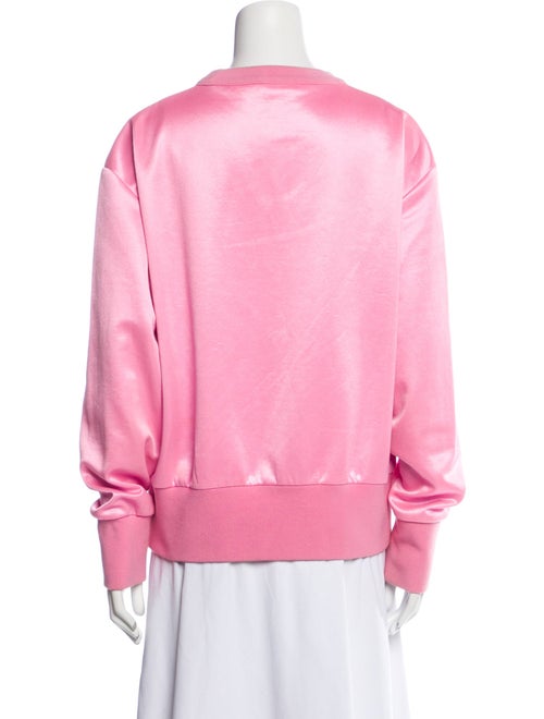 Versace Graphic Print Crew Neck Sweatshirt