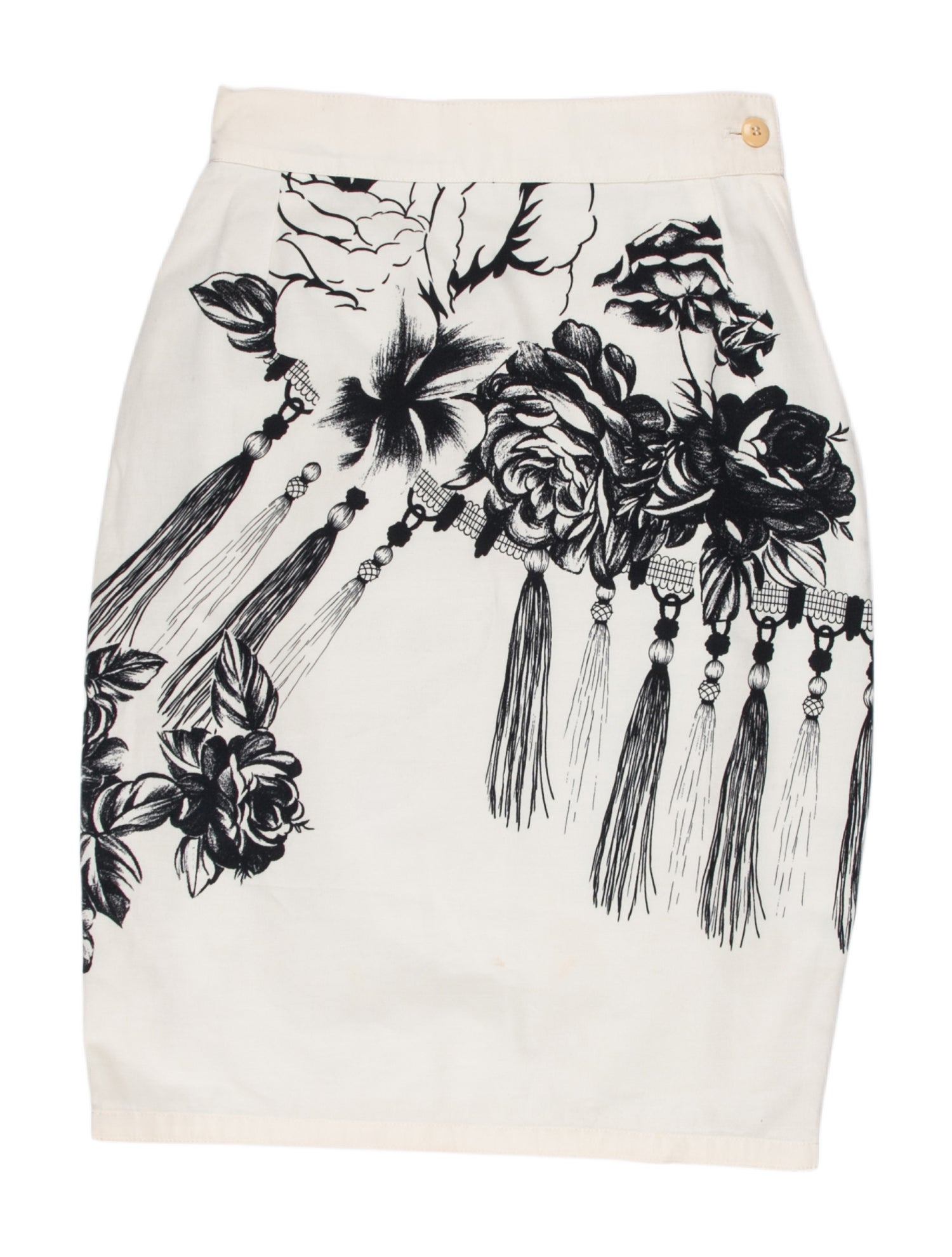 Gianni Versace Vintage Knee-Length Skirt