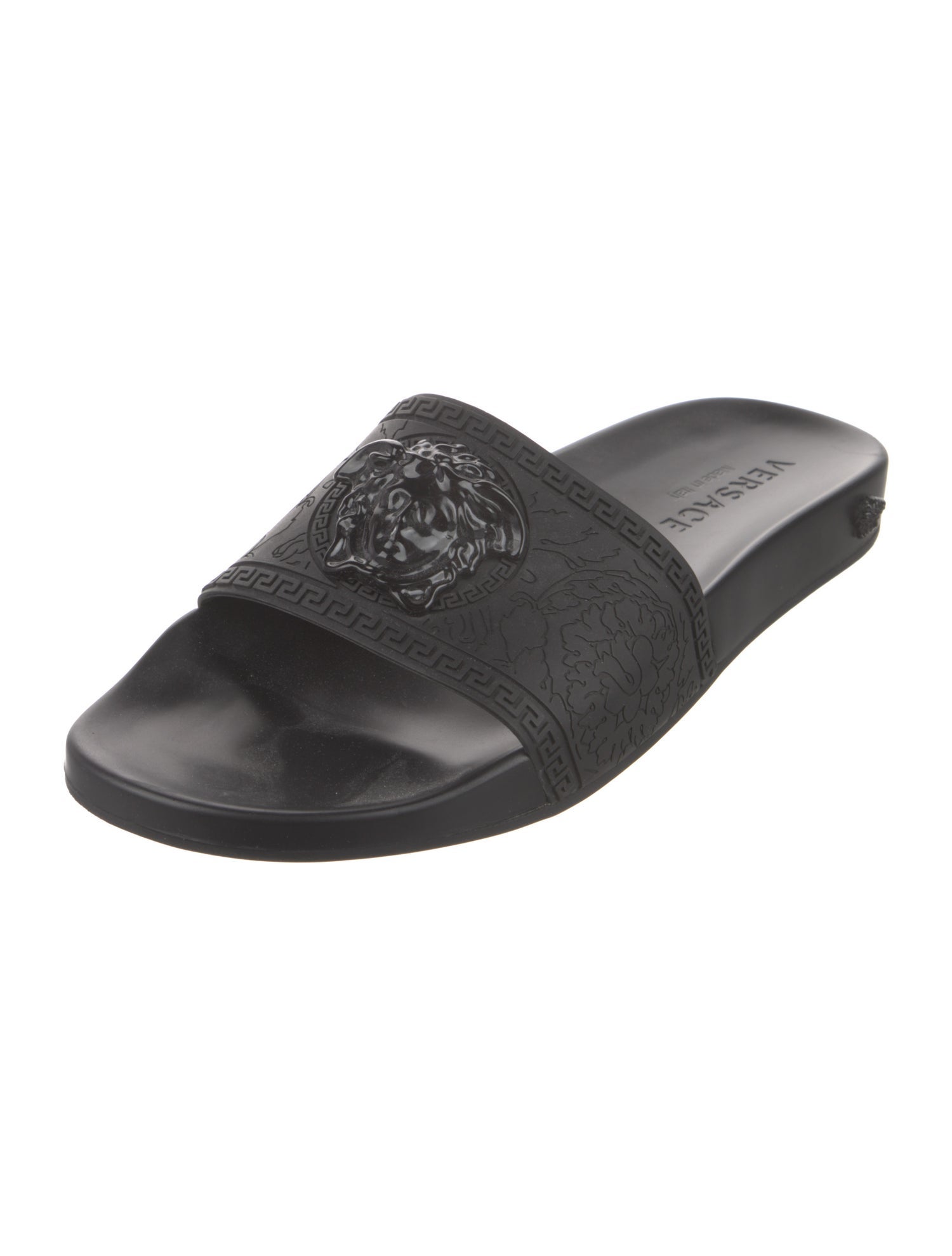Versace Medusa Insignia Rubber Slides