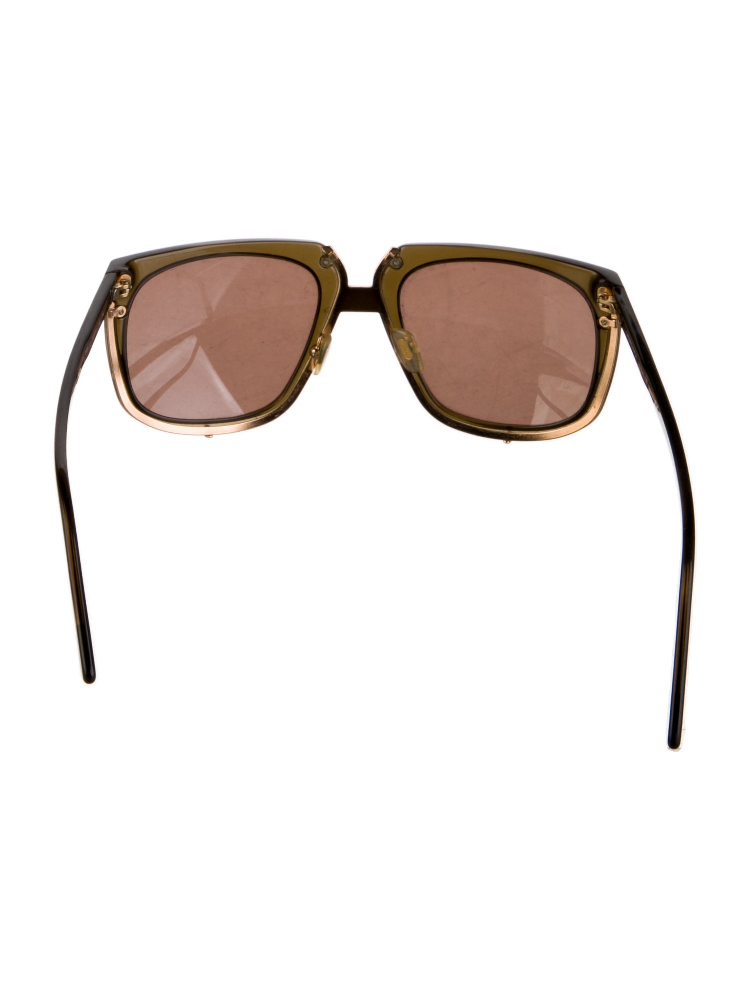 Versace Square Tinted Sunglasses