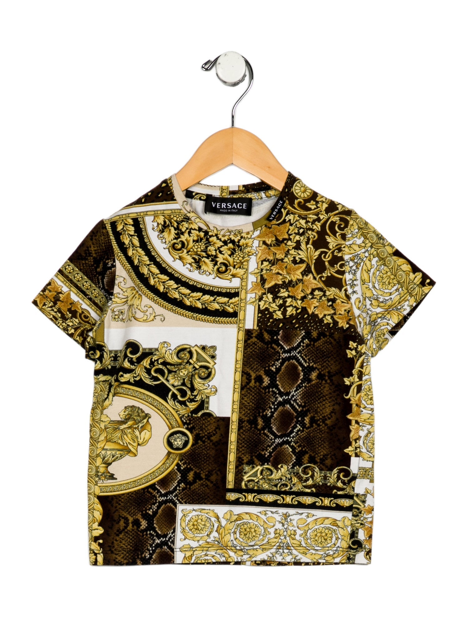 Versace Toddler boys' short sleeve shirt
