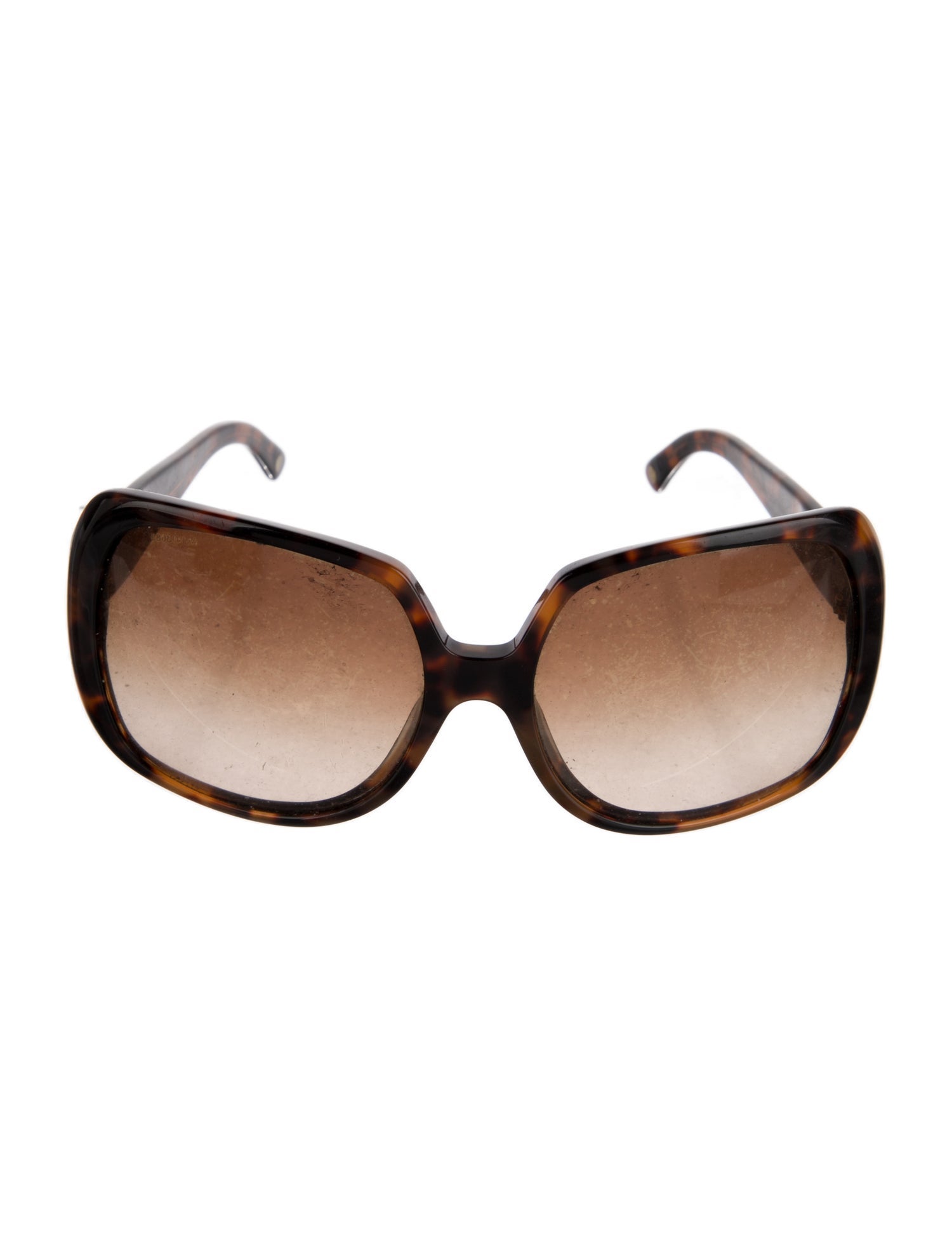 Versace Square Gradient Sunglasses