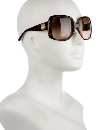 Versace Square Gradient Sunglasses