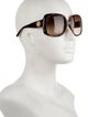 Versace Square Gradient Sunglasses