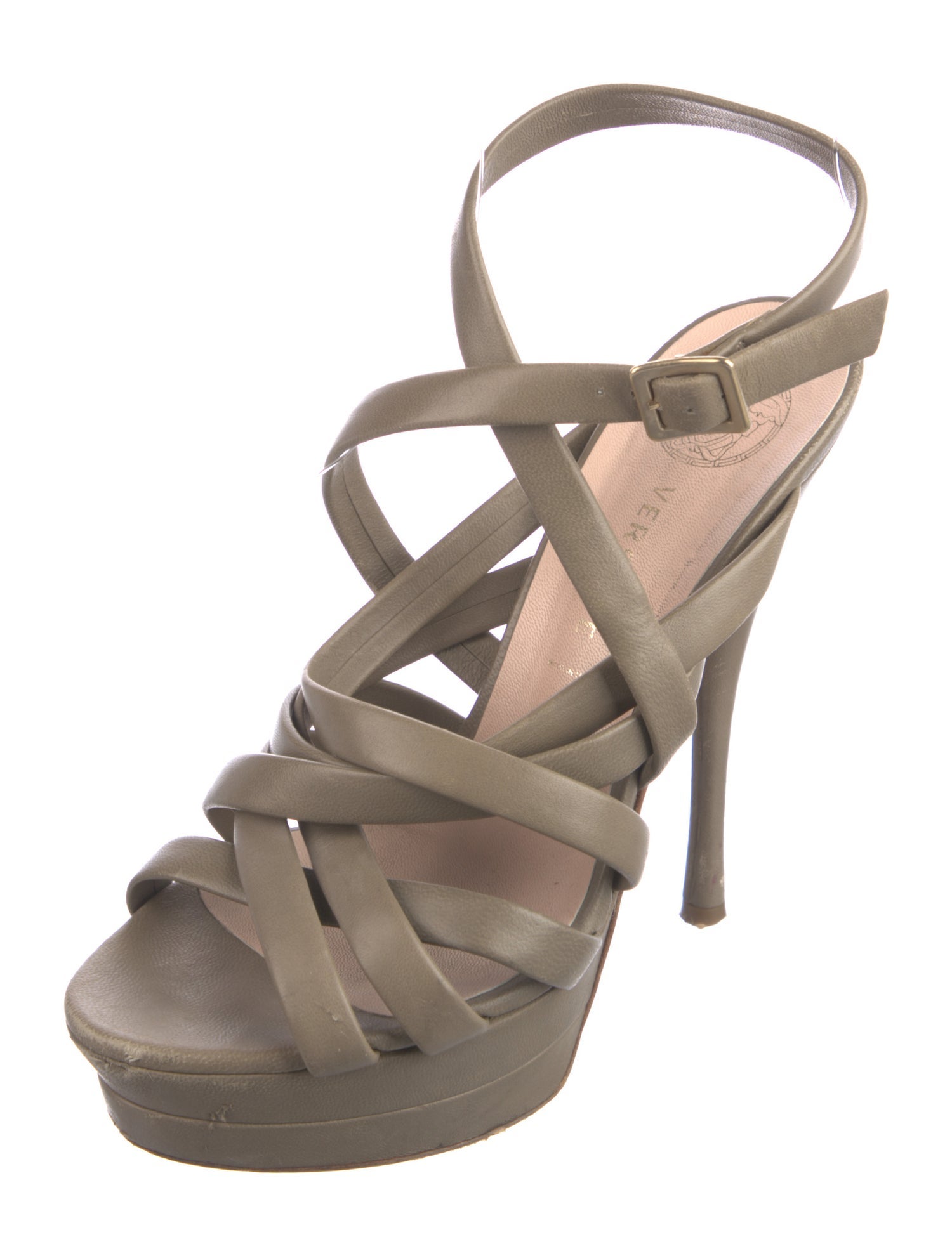 Versace Leather Sandals