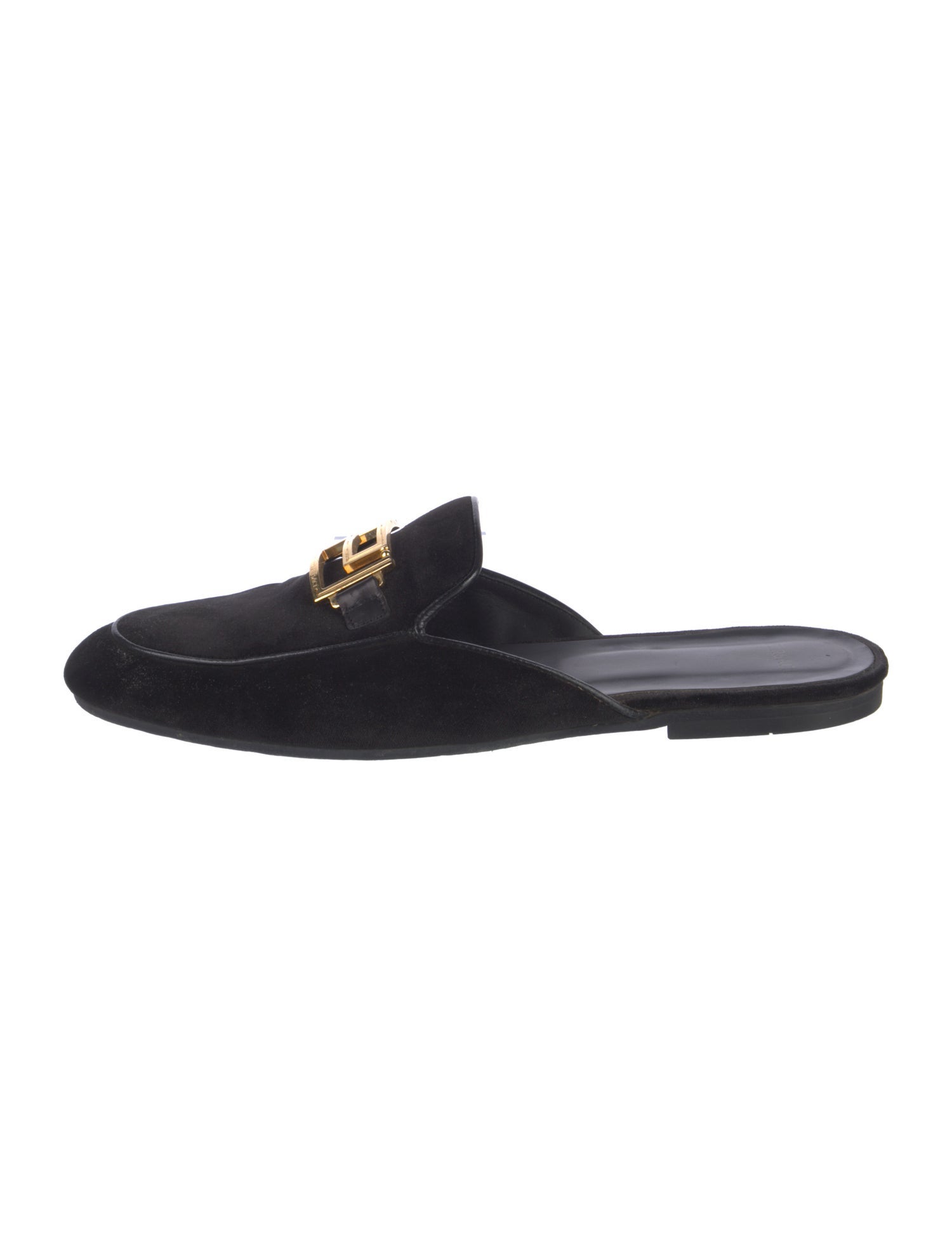 Versace Suede Slippers