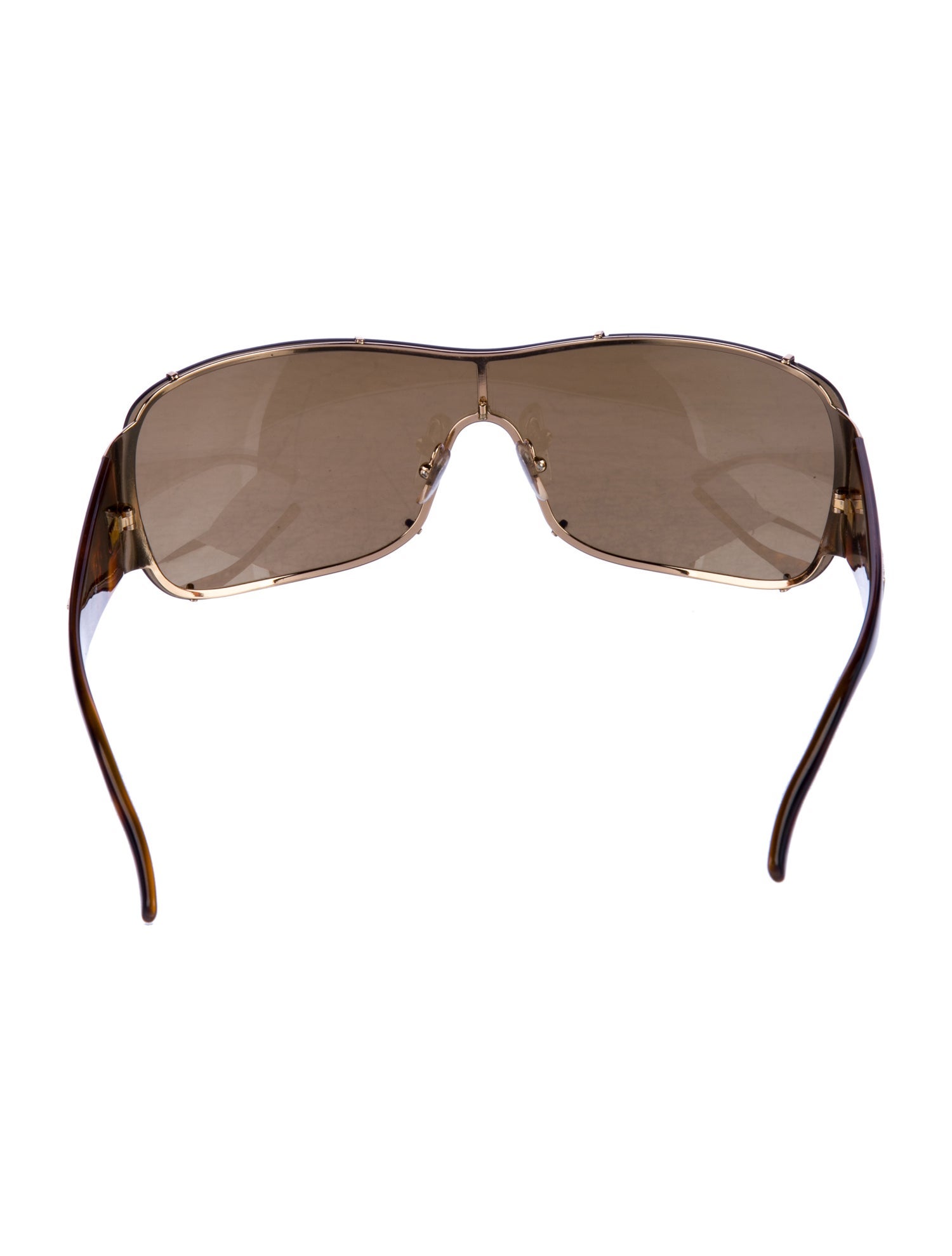 Versace Shield Tinted Sunglasses