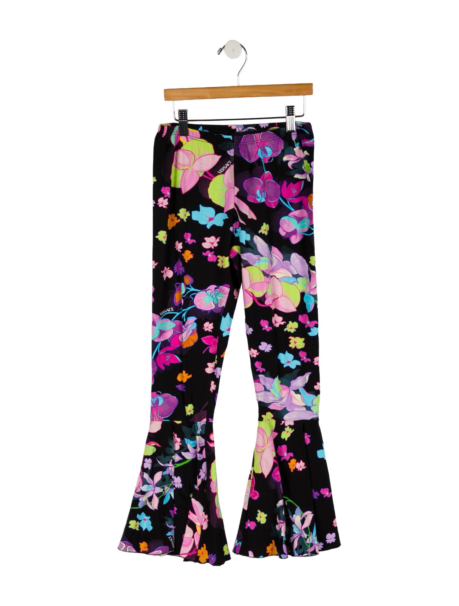 Versace Girls' Flare Leg Pants w/ Tags