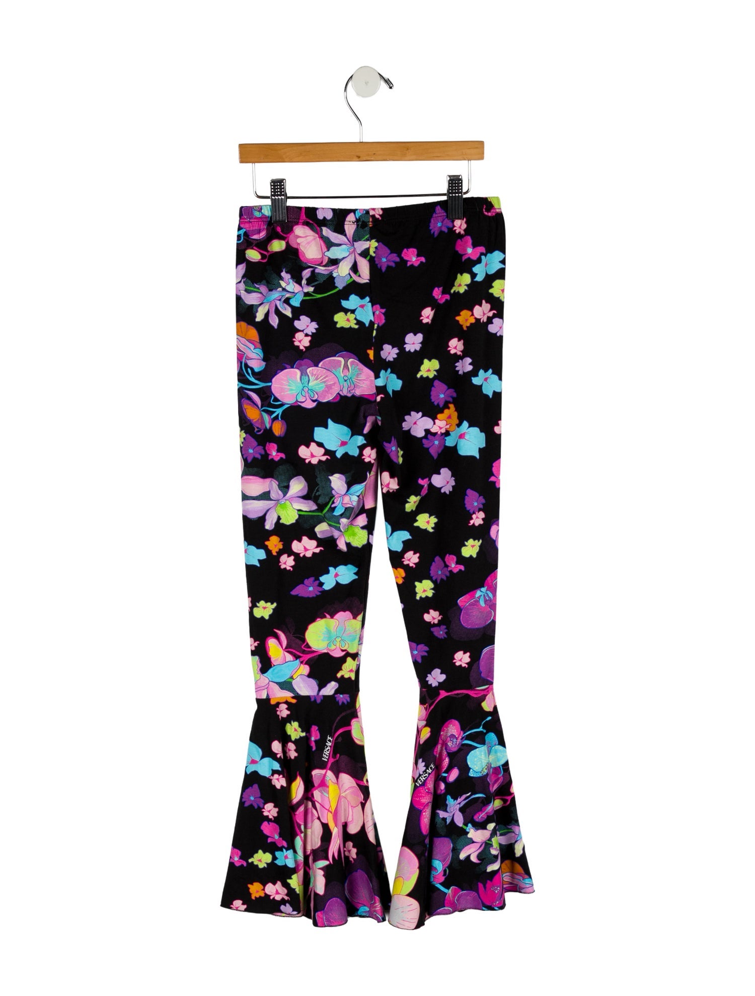Versace Girls' Flare Leg Pants w/ Tags