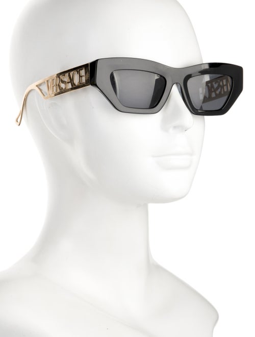 Versace Medusa Insignia Cat-Eye Sunglasses